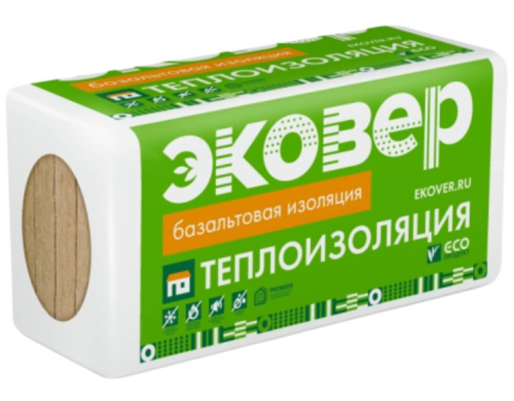 Утеплитель Эковер ЭкоФасад 1000х600х180 мм, 2 шт. уп.