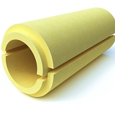 Скорлупа ППУ 168x50x1000 c покрытием стеклопластик